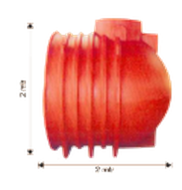 Modular End Cap Module - Height 2m, Length 2m, 5000L